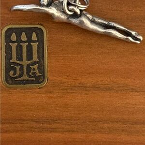 James Avery Retired Swimmer Water Sports Charm